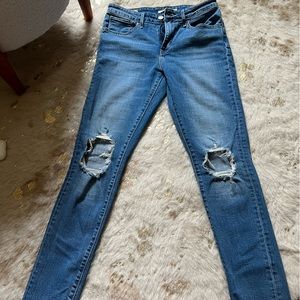 levis 721 high rise skinny jeans